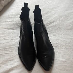 Steve Madden Black Ankle Boots